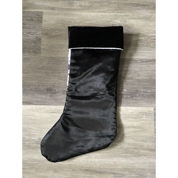 Jack Skellington Angry Face Ugly Pattern Halloween Christmas Stocking Disney - Picture 3 of 5